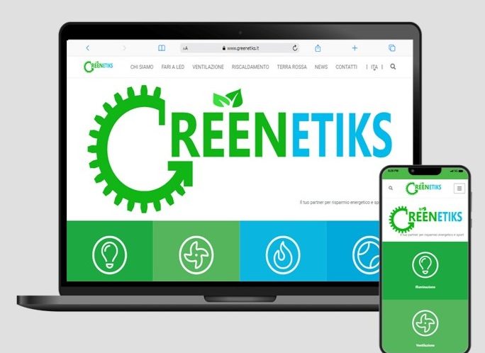 Sito greenetiks us PC e smartphone